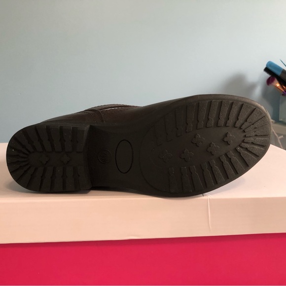 Just Fab Riding Boots in Expresso Color - Picture 3 of 5